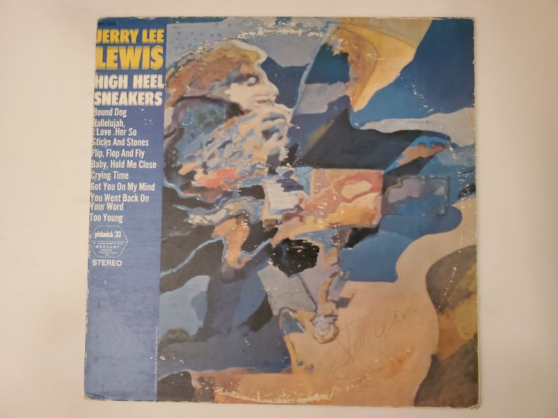 Jerry Lee Lewis High Heel Sneakers vinyl record